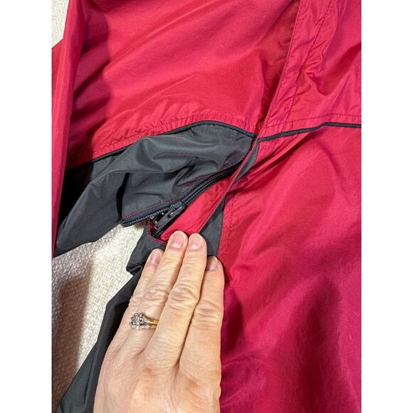 Pearl Izumi Men XL Red Black Long Sleeve Zip Front Lightweight Cycling Jacket - Picture 11 of 11